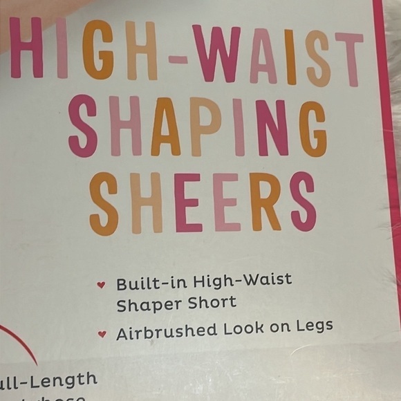 Spanx assets high waist shaping sheers NUDE full length pantyhose new Sz 1 - Picture 2 of 5